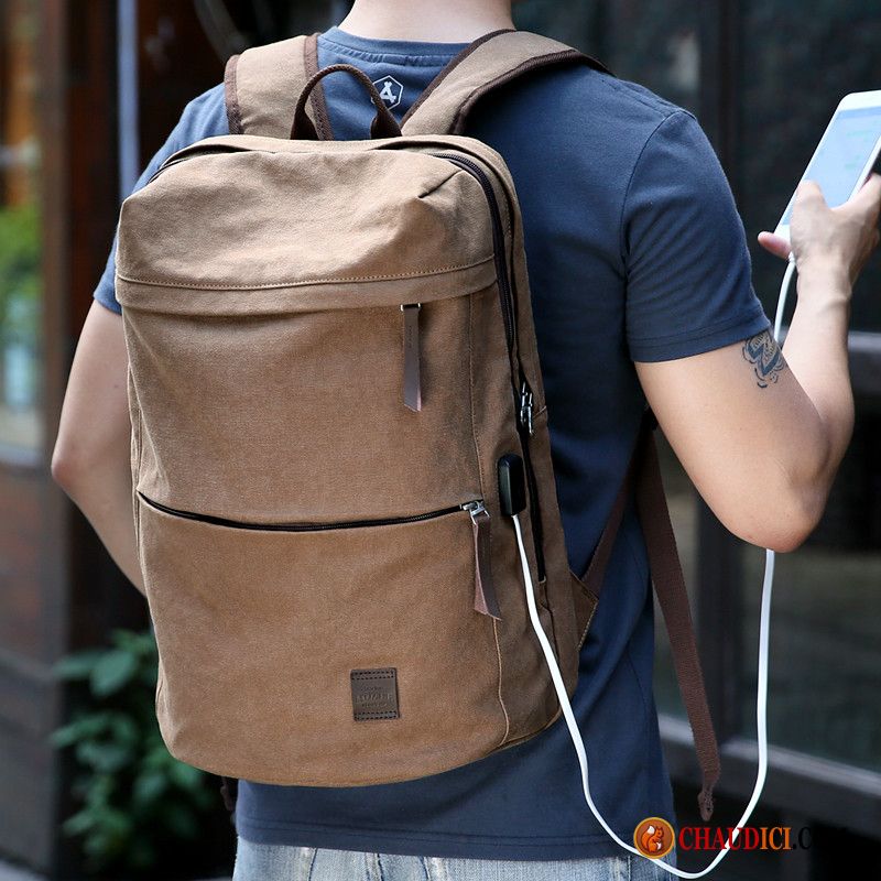 Sac À Dos École Homme Loisir Cartable Étudiant Voyage Entreprise