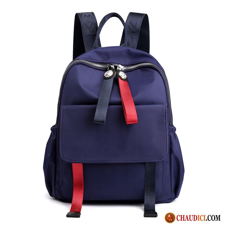 Sac À Dos Élégant Femme Tissu Oxford Sauvage Cartable Ultra France