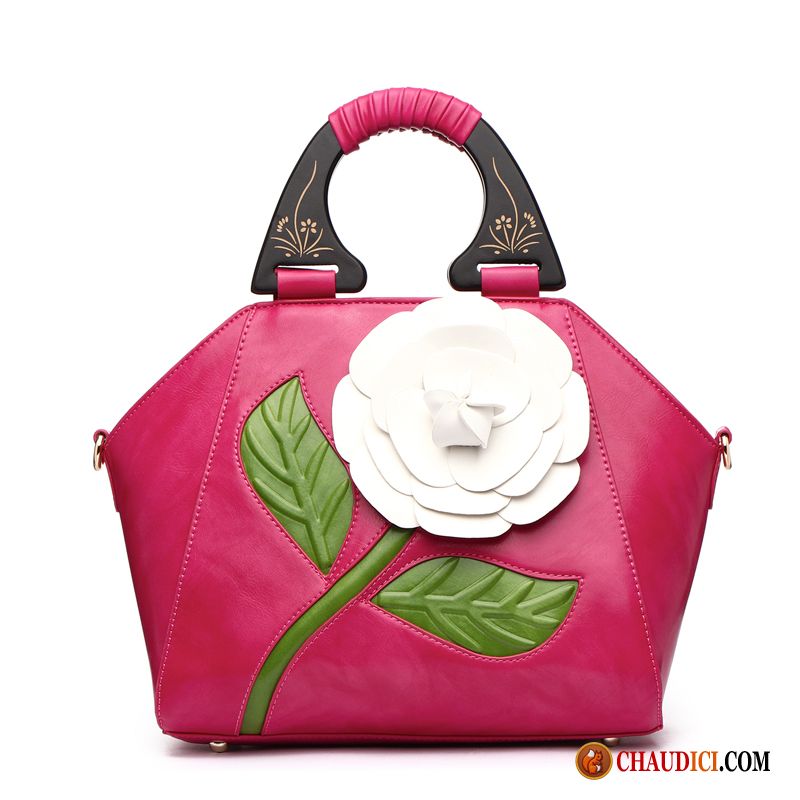 Sac À Main Pour Cours Femme Le Nouveau Couleur Du Coup Portable Fleurs En Vente