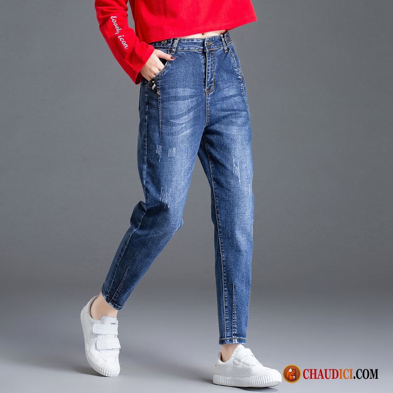 Short En Jean Femme Harlan Printemps Pantalon Rouge Plus De Velours France