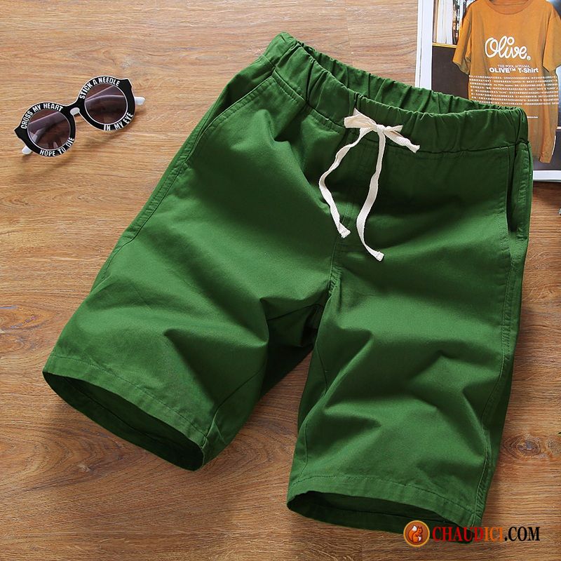 Shorts Cargo Slim Homme Décontractée Shorti Plage Baggy Homme Pas Cher