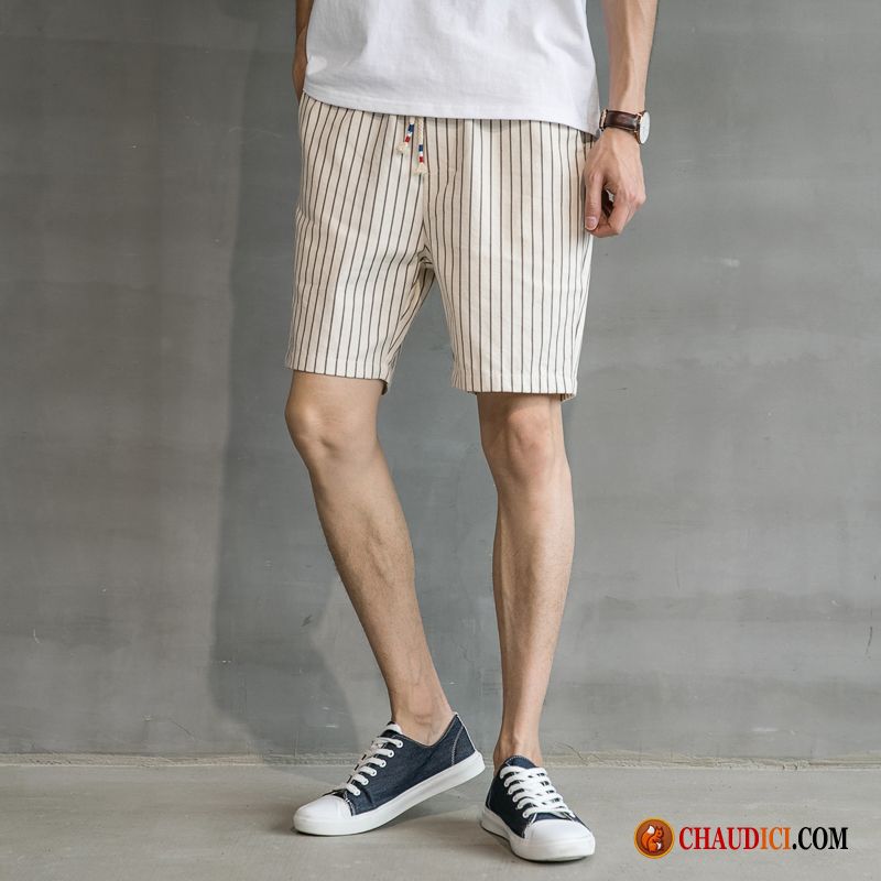 Shorts Classe Homme Les Adolescents Grande Taille Tendance Pantalons Cinquième Pantalon