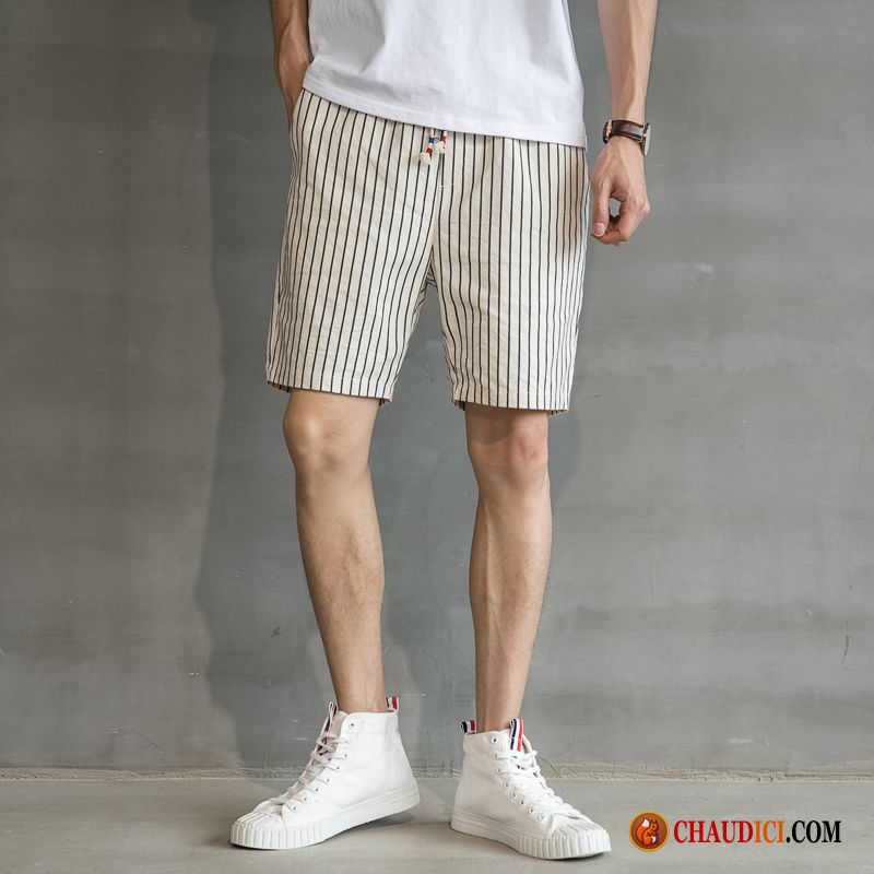 Shorts Classe Homme Les Adolescents Grande Taille Tendance Pantalons Cinquième Pantalon