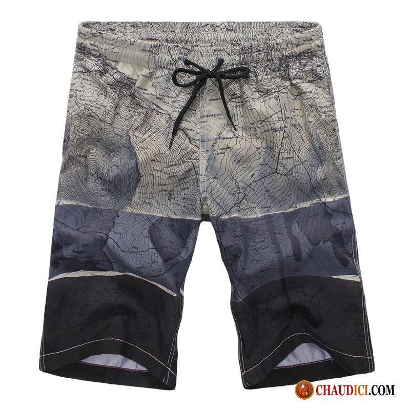 Shorts En Lin Pour Homme Écarlate Séchage Rapide Jambe Droite Jeunesse Étudiant Homme Pas Cher