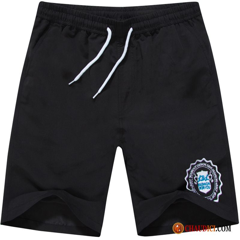 Shorts Homme Blanc Grande Taille Baggy Homme Été Shorti Pas Cher