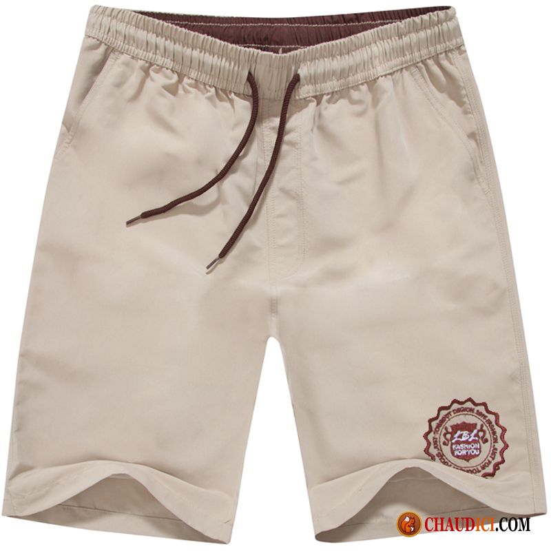 Shorts Homme Blanc Grande Taille Baggy Homme Été Shorti Pas Cher