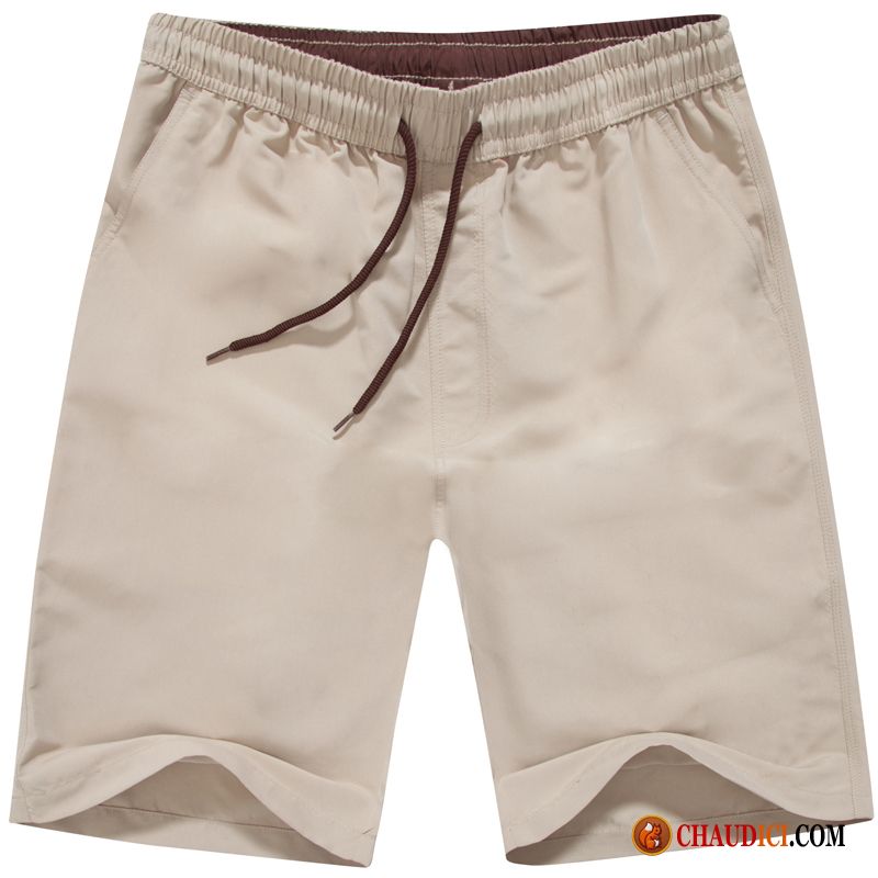 Shorts Homme Blanc Grande Taille Baggy Homme Été Shorti Pas Cher