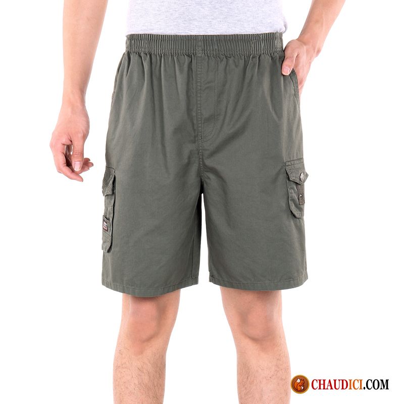 Shorts Homme Grande Taille Baggy Grande Taille Plage Décontractée Été Pas Cher