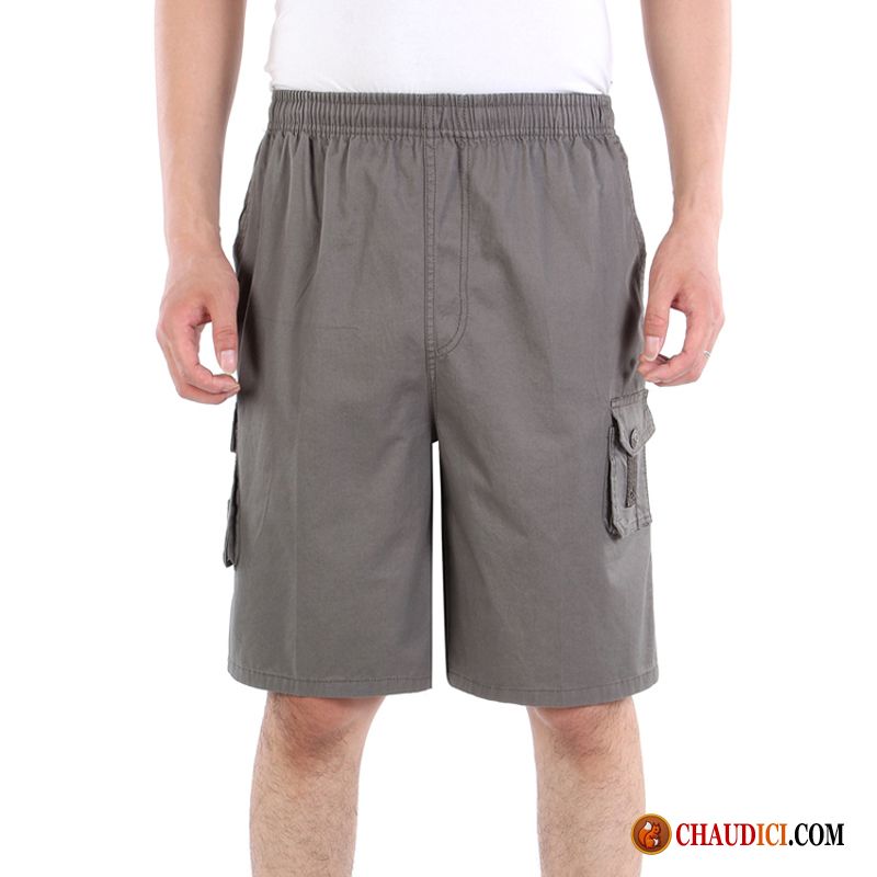 Shorts Homme Grande Taille Baggy Grande Taille Plage Décontractée Été Pas Cher