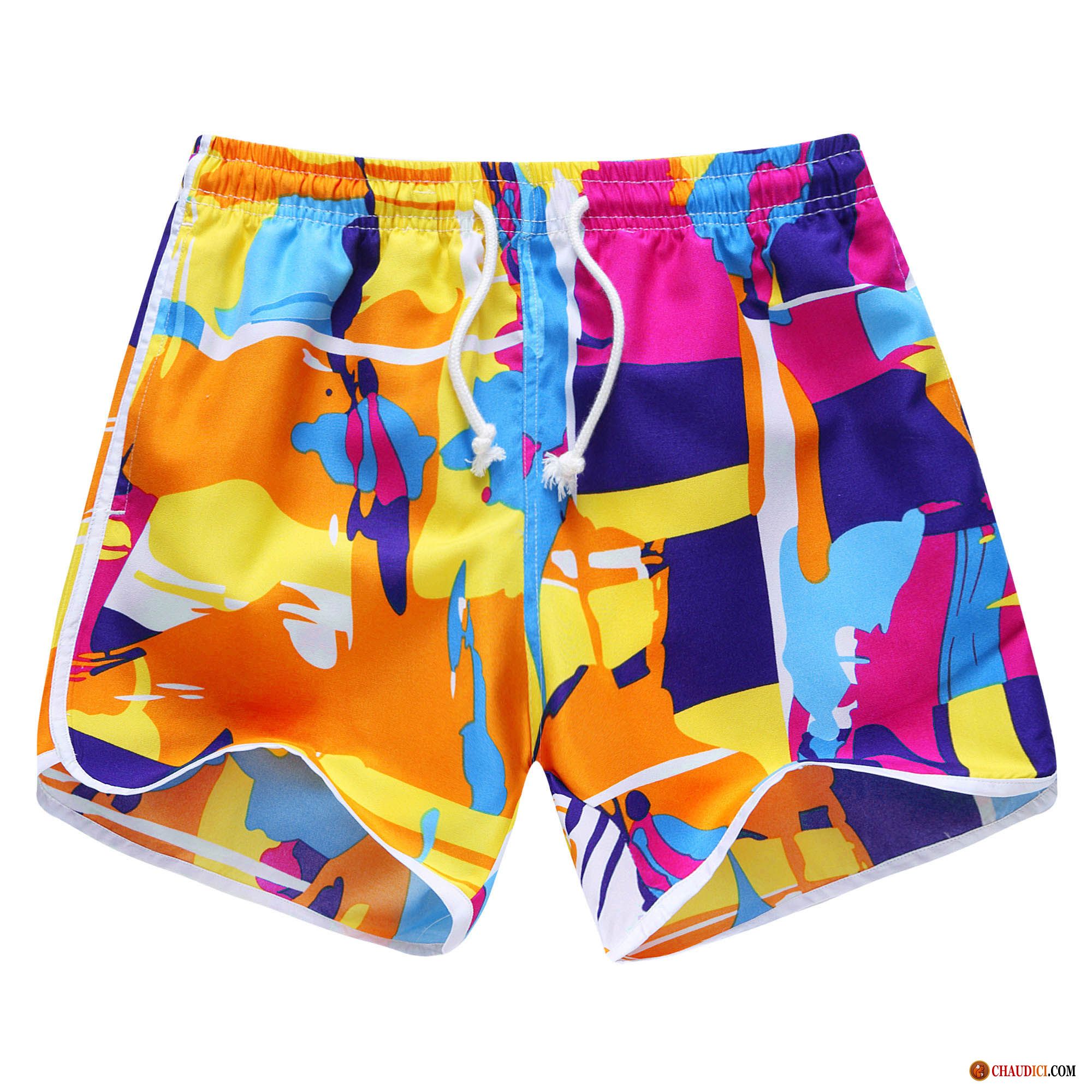 Shorts Homme Large Baggy Séchage Rapide Décontractée Plage Shorti Pas Cher