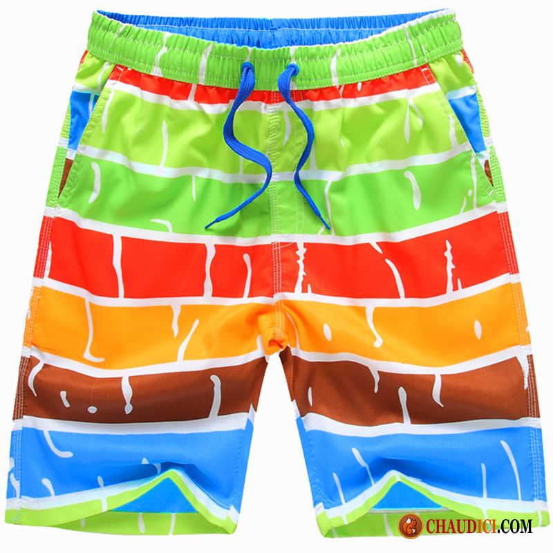 Shorts Homme Large Baggy Séchage Rapide Décontractée Plage Shorti Pas Cher