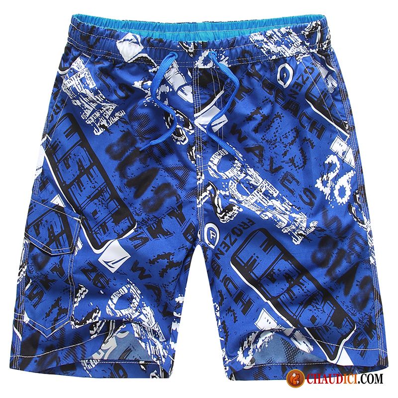 Shorts Homme Large Baggy Séchage Rapide Décontractée Plage Shorti Pas Cher