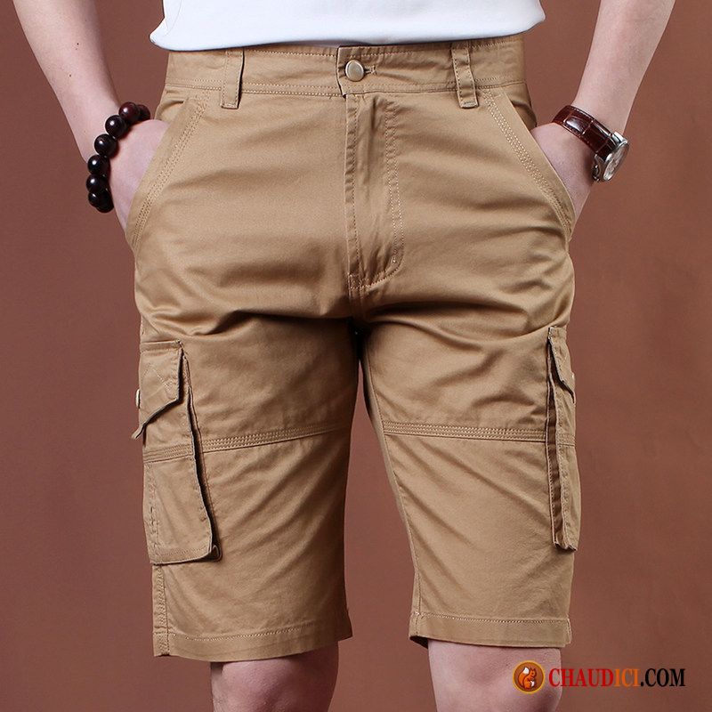 Shorts Homme Vert Tendance Décontractée Grande Taille Shorti Beaucoup France