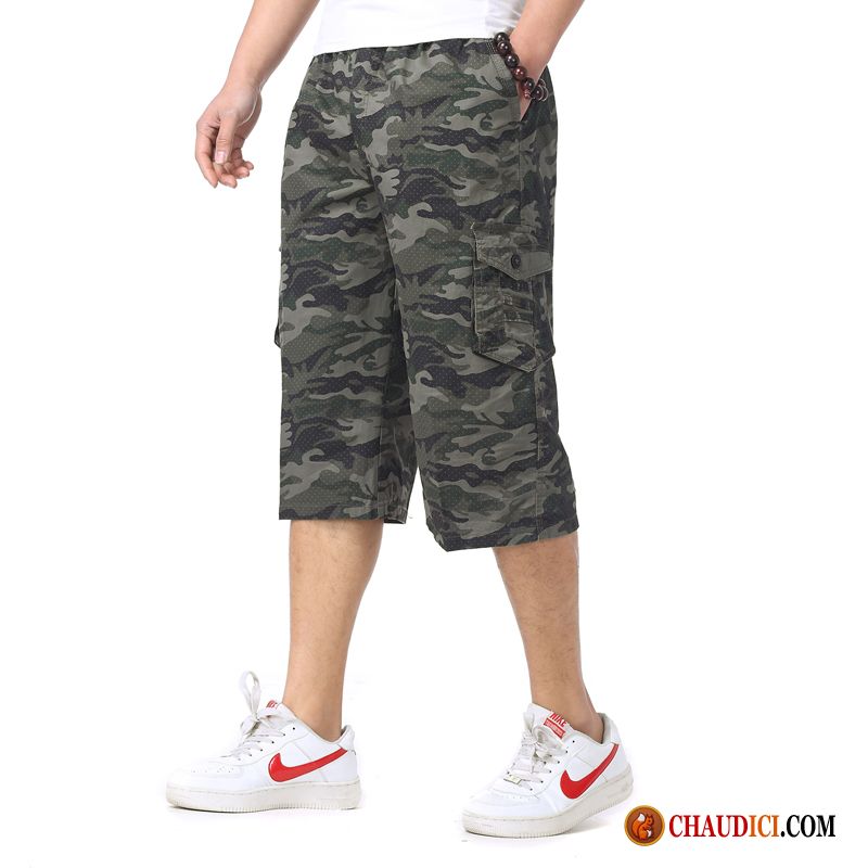 Shorts Leger Pour Homme Plage Homme Shorti Baggy Camouflage