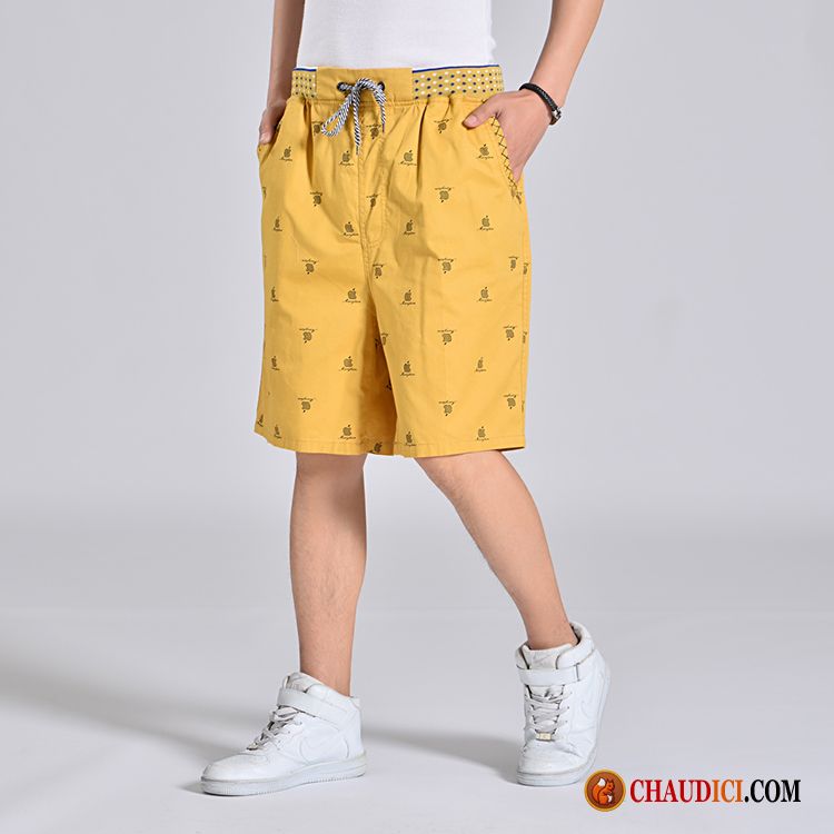 Shorts Mode Skinny Homme Les Adolescents Plage Tendance Shorti Grand Pas Cher