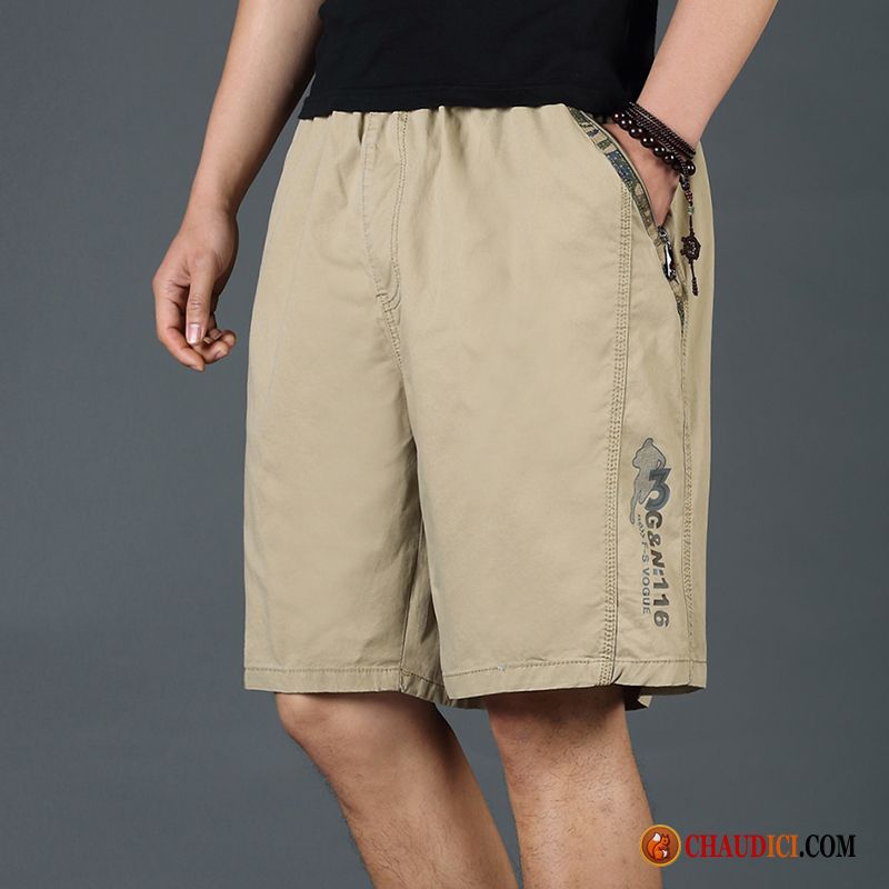 Shorts Original Homme Bronzer Gros Décontractée Grande Taille Shorti Baggy