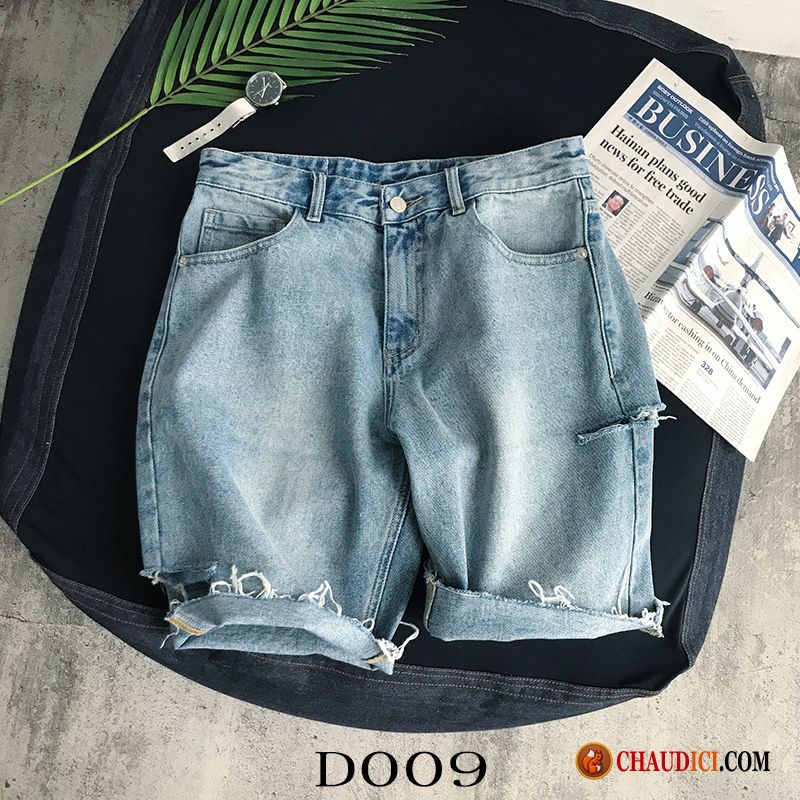 Shorts Ski Homme Baggy Shorti Homme Bord Denim