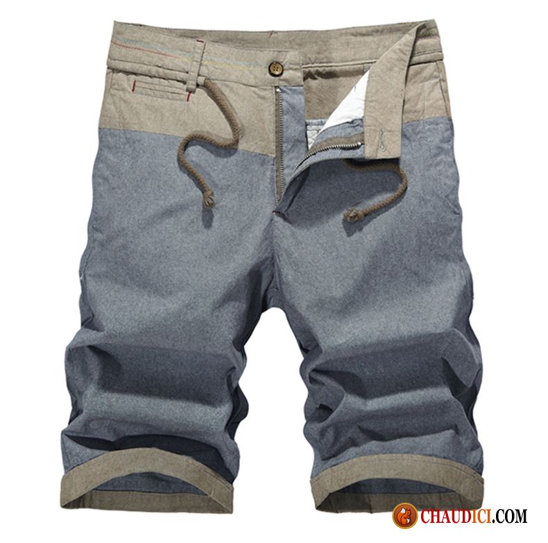 Shorts Été Homme Pantalons Jeunesse Légère Homme Cinquième Pantalon Pas Cher