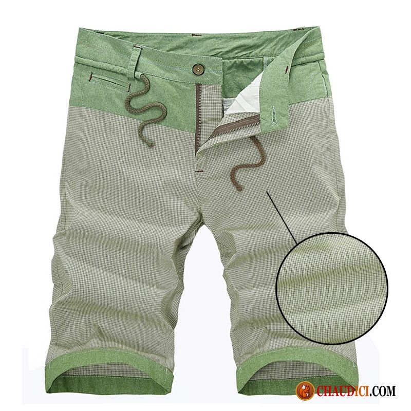 Shorts Été Homme Pantalons Jeunesse Légère Homme Cinquième Pantalon Pas Cher