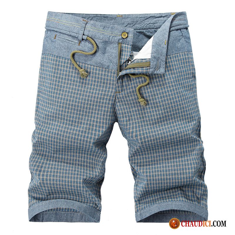 Shorts Été Homme Pantalons Jeunesse Légère Homme Cinquième Pantalon Pas Cher