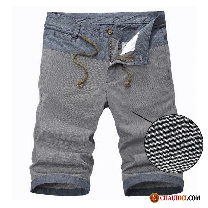 Shorts Été Homme Pantalons Jeunesse Légère Homme Cinquième Pantalon Pas Cher