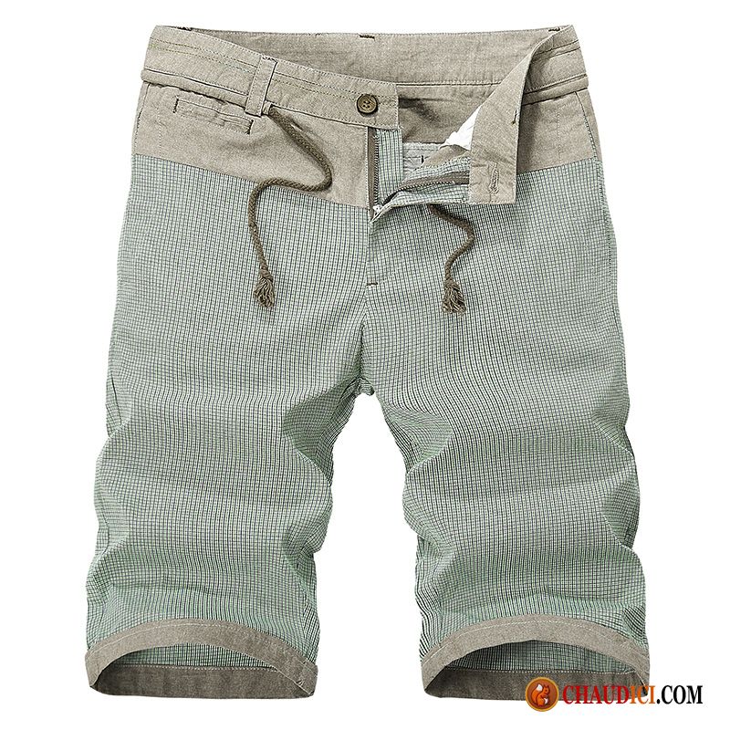 Shorts Été Homme Pantalons Jeunesse Légère Homme Cinquième Pantalon Pas Cher