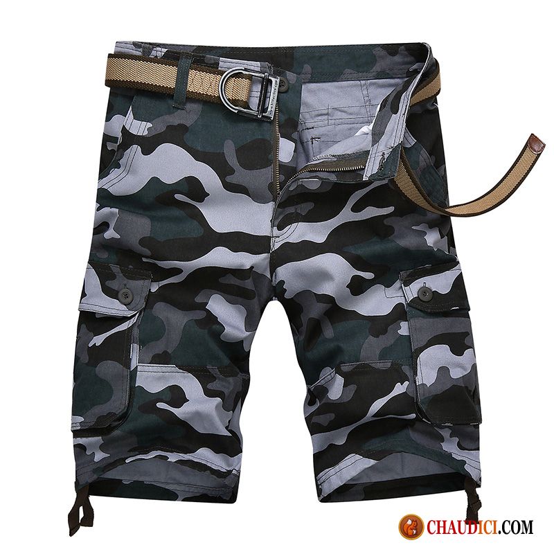 Solde Shorts Homme Homme Cargo Shorti Pantalons Tendance