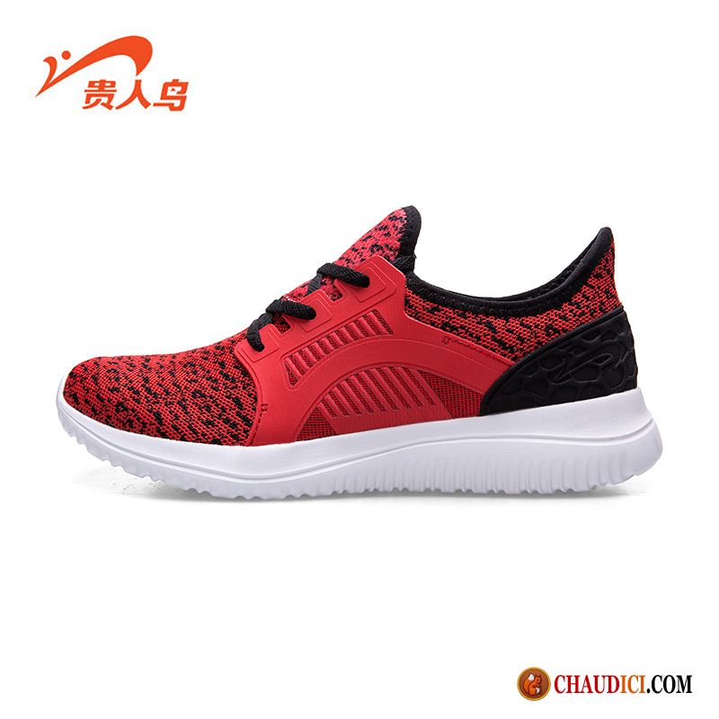 Soldes Chaussures Running Homme Azur Confortable Étudiant Homme Noir Printemps