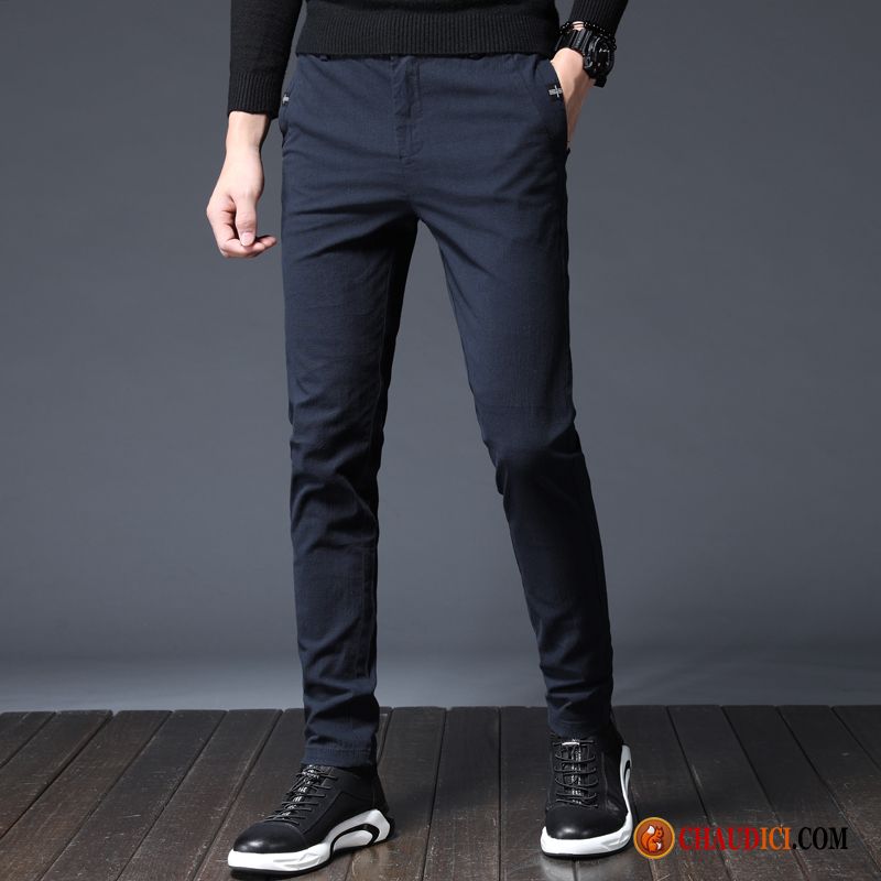 Soldes Jeans Homme Homme Slim Légère Pantalons Été