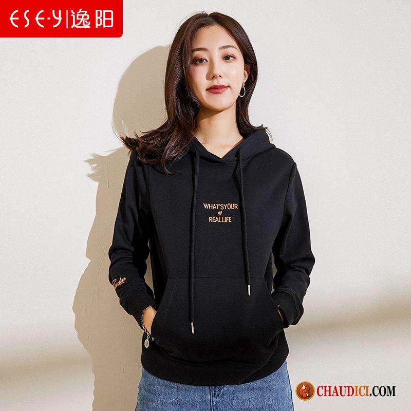 Sweat À Capuche Cachemire Femme Une Veste Tendance Sport Court Hoodies Soldes