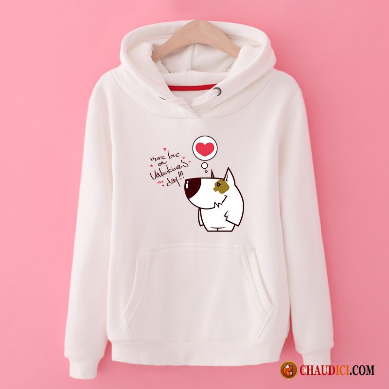 Sweat À Capuche Chaud Femme Étudiant Capuche Manteau Hoodies Fille France