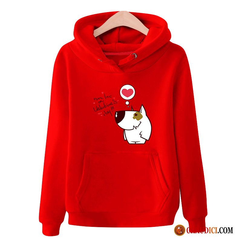 Sweat À Capuche Chaud Femme Étudiant Capuche Manteau Hoodies Fille France