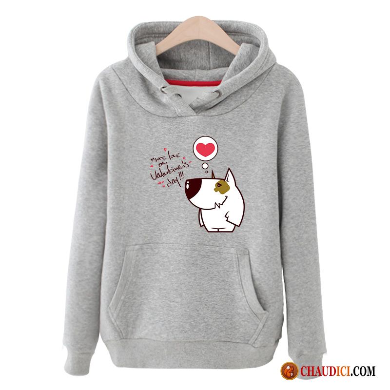 Sweat À Capuche Chaud Femme Étudiant Capuche Manteau Hoodies Fille France