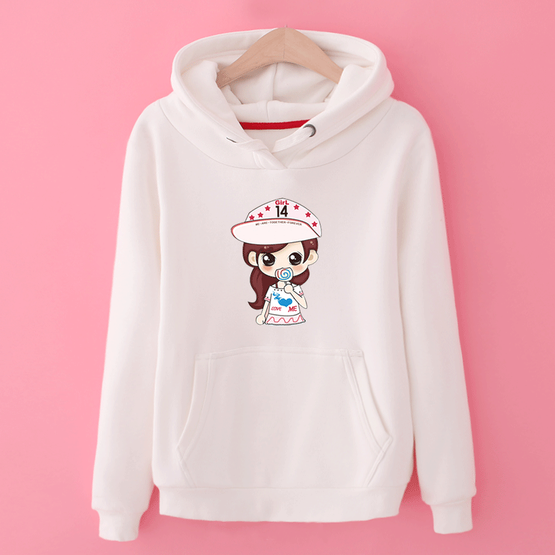 Sweat À Capuche Chaud Femme Étudiant Capuche Manteau Hoodies Fille France