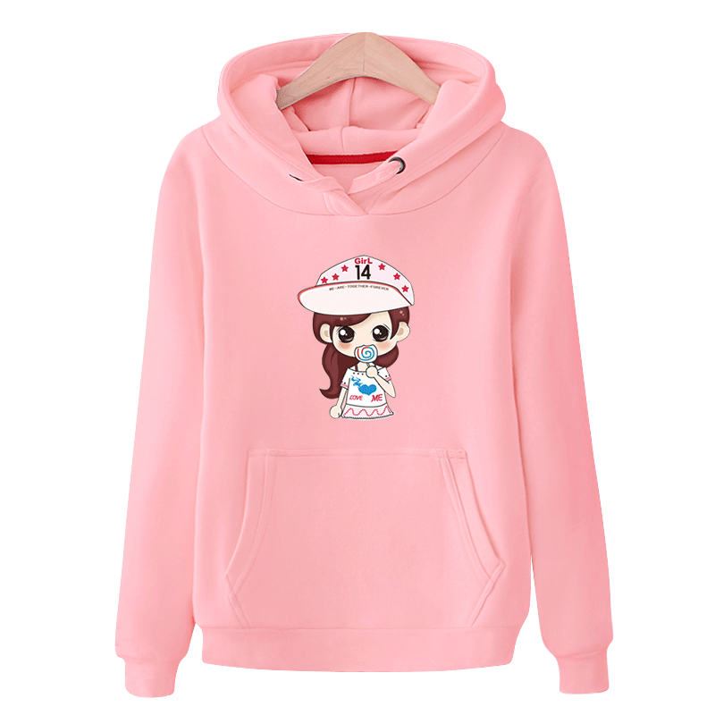 Sweat À Capuche Chaud Femme Étudiant Capuche Manteau Hoodies Fille France