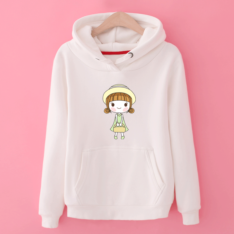 Sweat À Capuche Chaud Femme Étudiant Capuche Manteau Hoodies Fille France