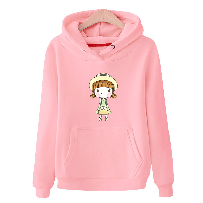 Sweat À Capuche Chaud Femme Étudiant Capuche Manteau Hoodies Fille France