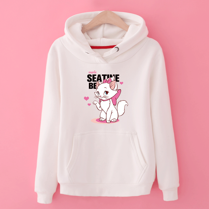 Sweat À Capuche Chaud Femme Étudiant Capuche Manteau Hoodies Fille France