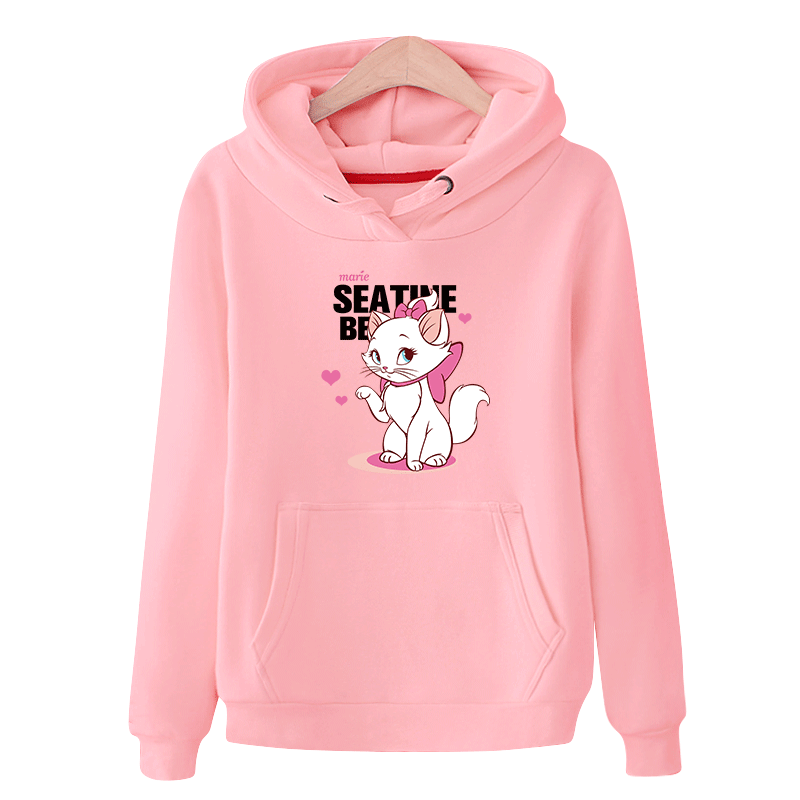 Sweat À Capuche Chaud Femme Étudiant Capuche Manteau Hoodies Fille France