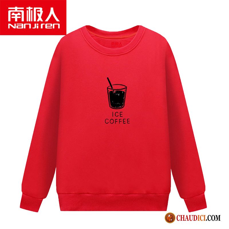 Sweat À Capuche Col Montant Étudiant Pullovers Vêtements D'hiver Hoodies Femme En Vente