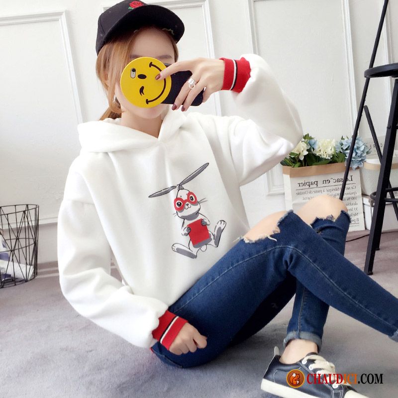 Sweat À Capuche D Été Femme Longues Étudiant Manteau Baggy Femme Pas Cher