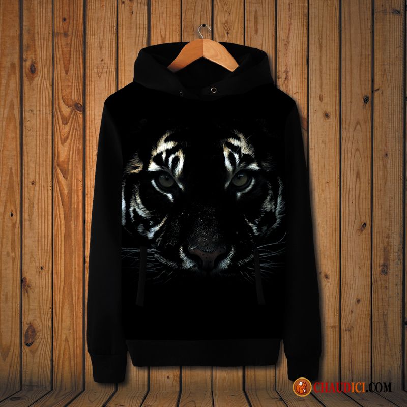 Sweat À Capuche En Laine Pour Homme Animal Printemps Longues L'automne Hoodies