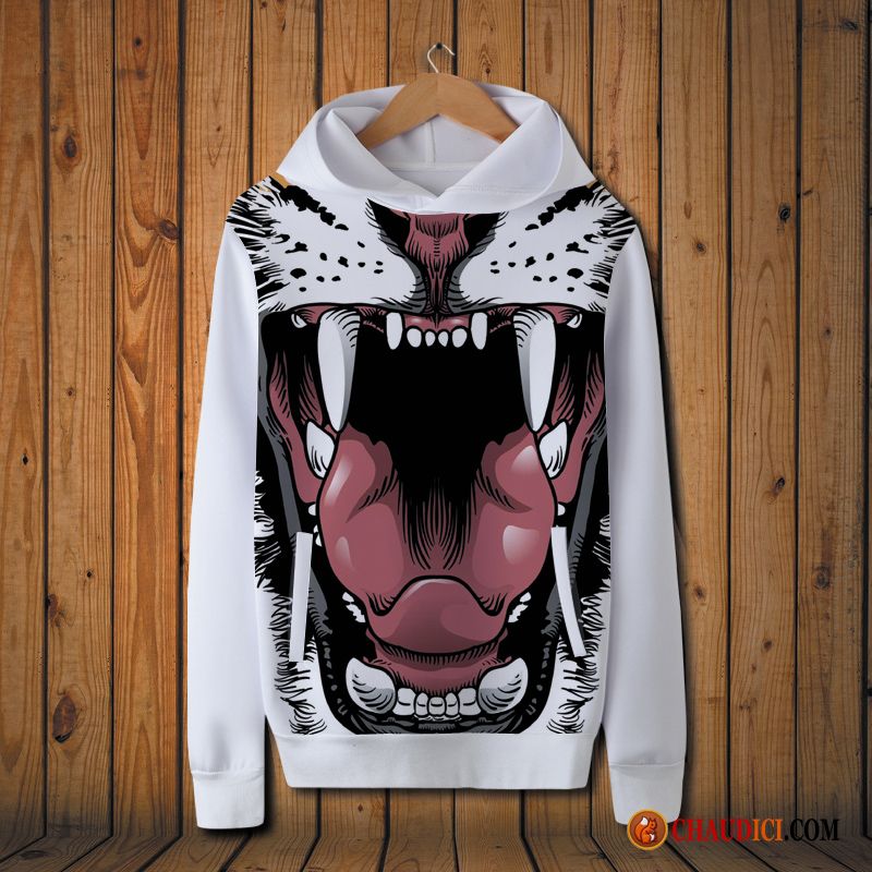 Sweat À Capuche En Laine Pour Homme Animal Printemps Longues L'automne Hoodies