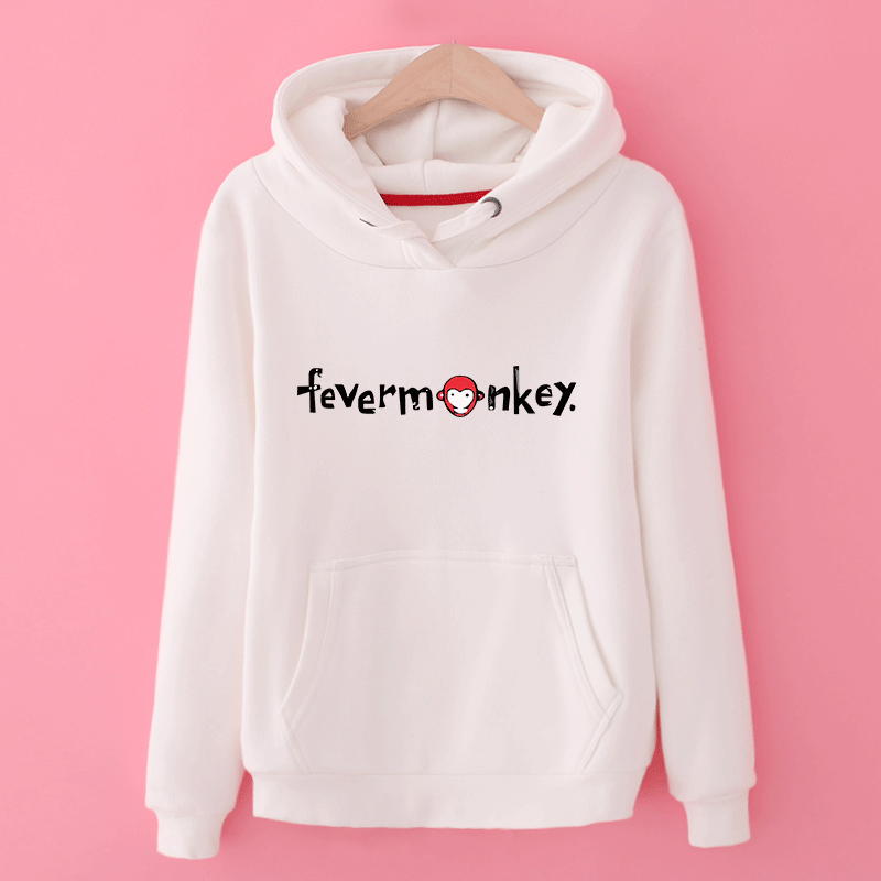 Sweat À Capuche Femme Blanc L'automne Tendance Printemps Hoodies Manteau Pas Cher