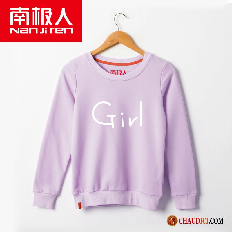 Sweat À Capuche Gris Clair Femme Violet Hoodies Vêtements D'hiver Longues Dame Simple Pas Cher