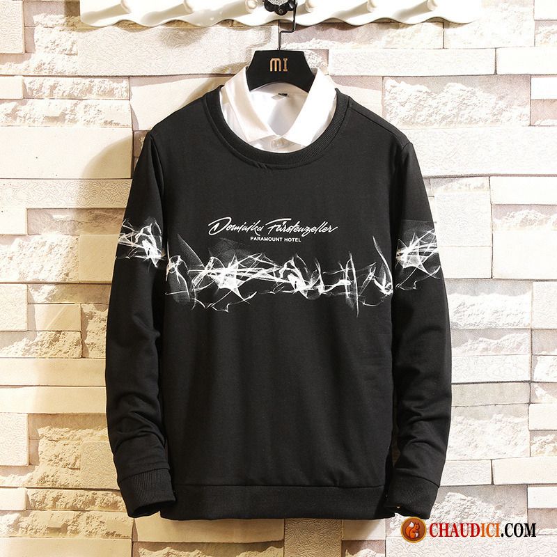 Sweat À Capuche Homme Coton Zippé Longues Tendance Hoodies L'automne Homme