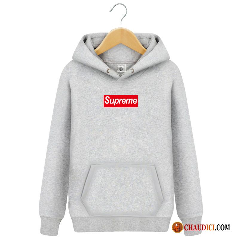 Sweat À Capuche Homme En Laine Écarlate Étudiant Capuche Pullovers Printemps Fantaisie Pas Cher