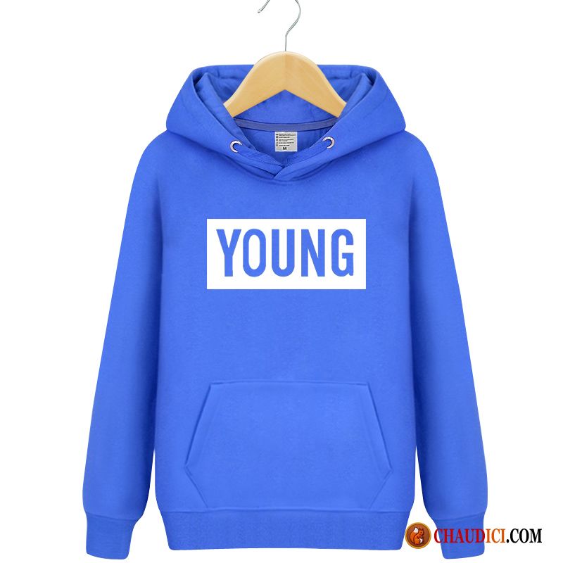 Sweat À Capuche Homme En Solde Manteau Les Adolescents Marque De Tendance Homme Capuche