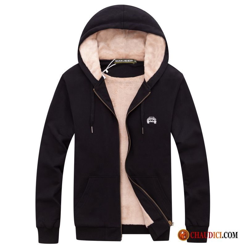 Sweat À Capuche Homme Grand Col Cardigan Capuche Hoodies Printemps Sport En Ligne