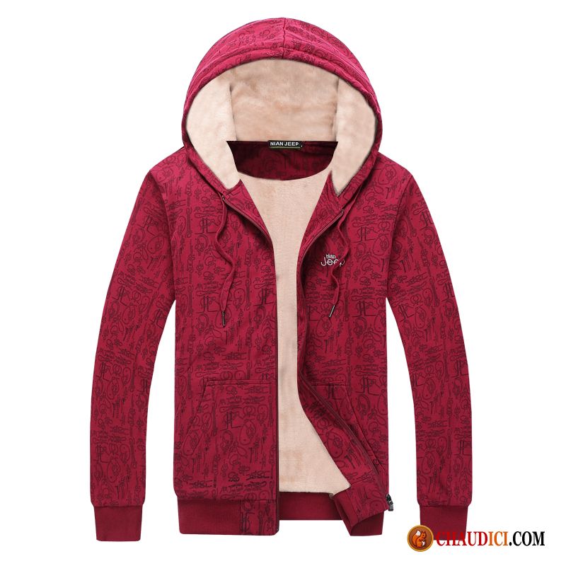 Sweat À Capuche Homme Grand Col Cardigan Capuche Hoodies Printemps Sport En Ligne